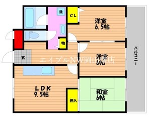 備前三門駅 徒歩20分 6階の物件間取画像